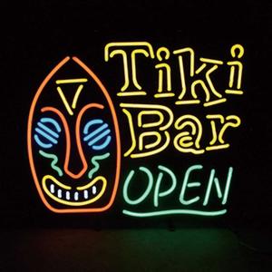 ネオンサイン ティキ バー TIKI BAR ネオン管 ネオンライト 店舗照明 ガレージ アメリカン雑貨｜choppers