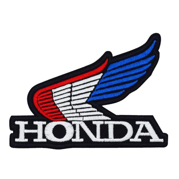 ワッペン HONDA WING (9.5x7.3cm) /手芸 アメ雑 アメリカン雑貨 モーター ヴ...