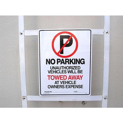 大判アメリカプラスチック看板 駐車禁止 NO PARKING CA-L01 アメリカン雑貨 アメリカ...