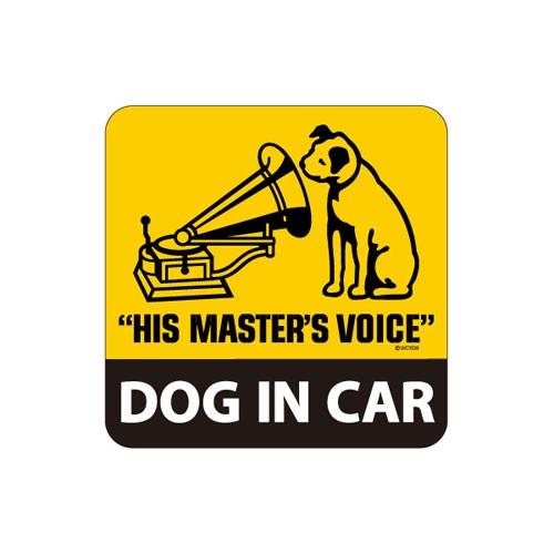 ビクター ニッパー DOG IN CAR ステッカー VICTOR NIPPER ビクター犬 正規ラ...