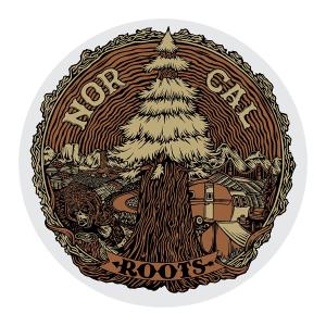 NOCAL ノーカル FOREST フォレスト BEAR スケーター ステッカー ノース カリフォルニア NORTH CALIFORNIA デッキ SK8 スケボー 西海岸｜choppers