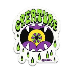 CREATURE クリーチャー スケーター ステッカー A スケートボード アメリカン雑貨