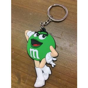 キーホルダー m&m's グリーン エム＆エムズ メンズ レディース