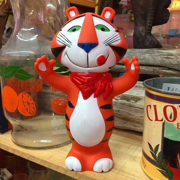 Kellogg ケロッグ Tony the Tiger トニー ザ タイガー ソフビ コインバンク ...