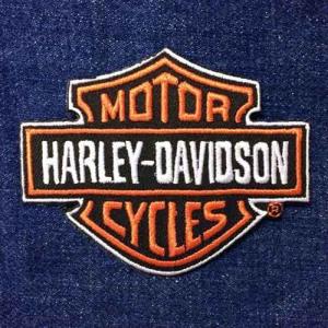 ワッペン HARLEY DAVIDSON ハーレー ダビッドソン バー＆シールド ロゴ #156｜choppers