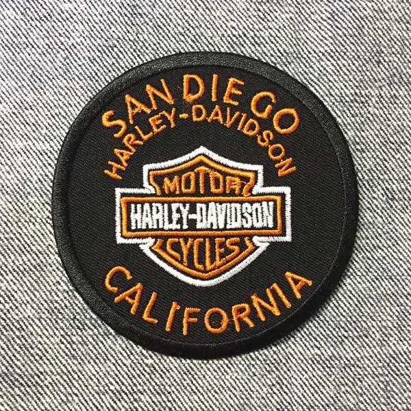 ワッペン HARLEY DAVIDSON SANDIEGO ハーレー ダビッドソン サンディエゴ ラ...