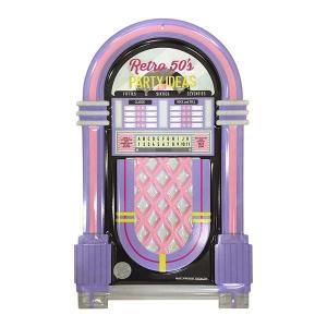 エンボス看板 PINK JUKE BOX ジュークボックス アメリカン雑貨 アメ雑｜choppers