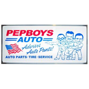 ペップボーイズ PEPBOYS ライト サインボード 電飾看板