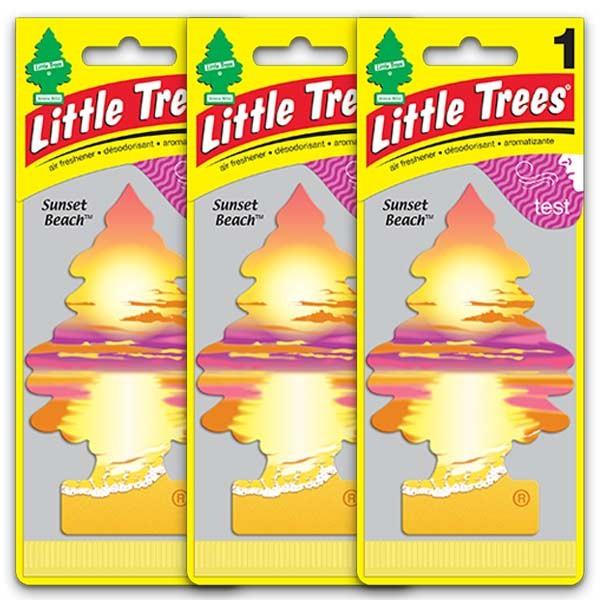 28.【Sunset Beach (サンセットビーチ)】Little Trees 3個set / エ...
