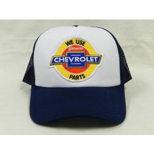 メッシュキャップ CHEVROLET ネイビー トラッカーキャップ アメリカ雑貨 アメリカン雑貨｜choppers