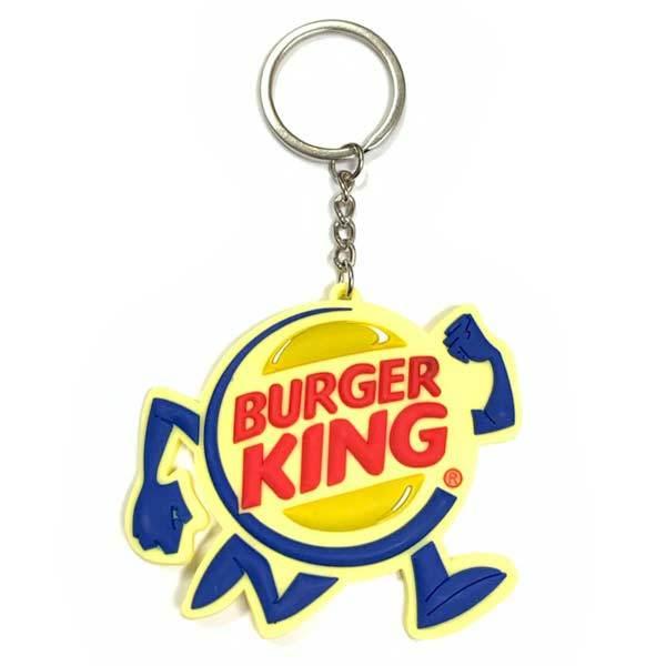 Burger King バーガーキング ラバー キーホルダー キーリング アメリカン雑貨