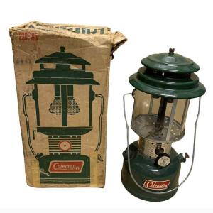 コールマン ヴィンテージ ランタン S-10 220E 箱付き 1952年7月