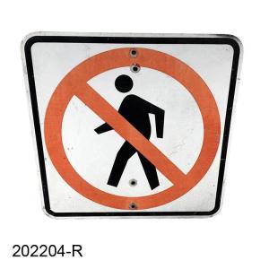 ヴィンテージ看板 DO NOT ENTER / メタルサイン 進入禁止 USA ロード