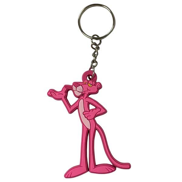 ラバー キーホルダー ピンクパンサー PINK PANTHER キーリング アメリカン雑貨