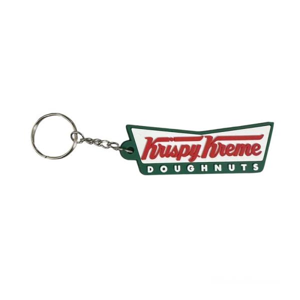 ラバー キーホルダー クリスピー クリーム ドーナツ Krispy Kreme Doughnuts ...