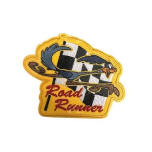 ワッペン Road Runner ロードランナー チェッカーフラッグ アメリカン雑貨｜choppers