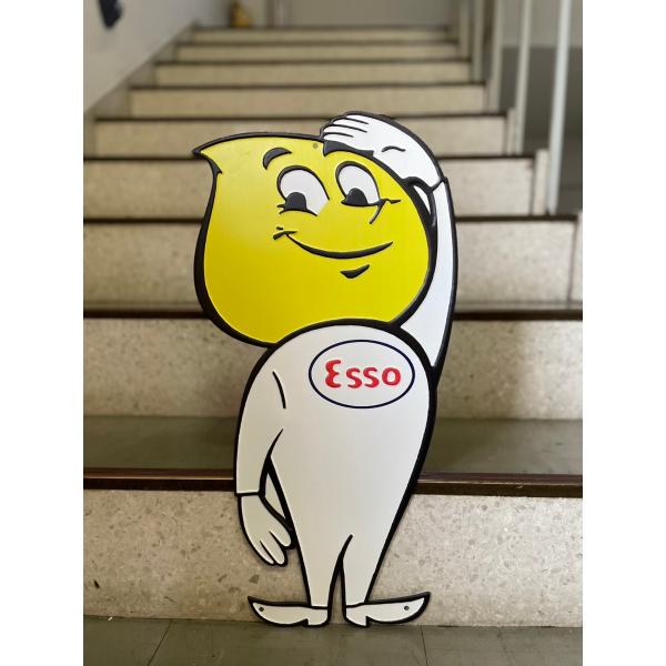 エッソボーイ ダイカット エンボス サイン 看板 ESSOBOY