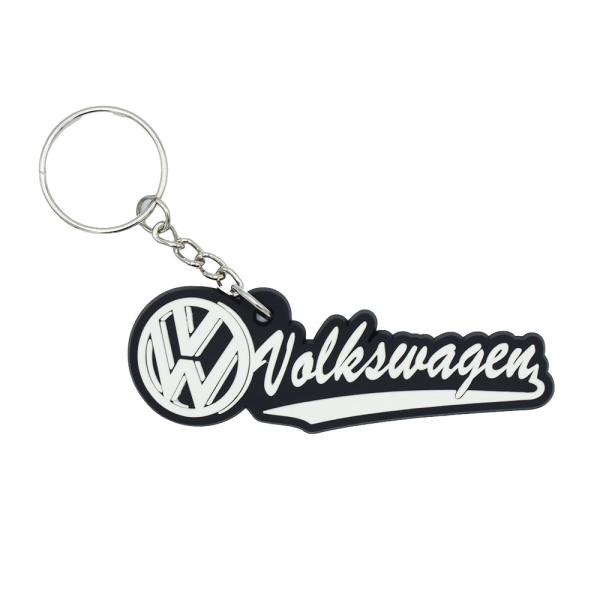 ラバーキーホルダー [Volkswagen] ワーゲン (8.0×3.0cm) / キーリング アメ...
