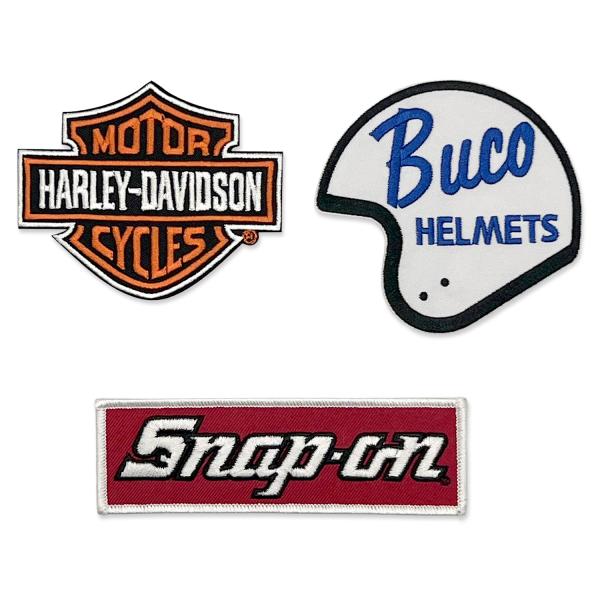 【追跡メール便送料無料】[#B02] 厳選ワッペンアソート3Pset【HARLEY DAVIDSON...
