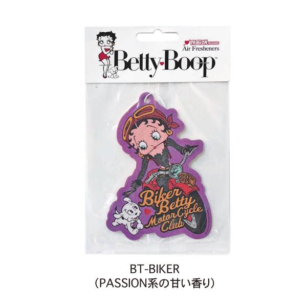 BETTY BOOP エアーフレッシュナー(BIKER) / ベティブープ エアフレ 芳香剤 エアフ...