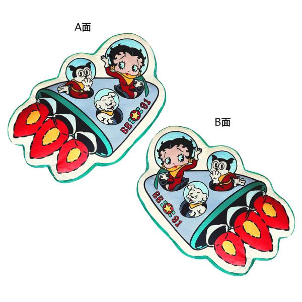 【BETTY BOOP ダイカット クッション】 ROCKET /ベティ ブープ ピロードール アメ...