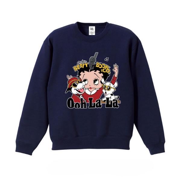 BETTY BOOP スウェット トレーナー サイズM【Ooh LA LA】/ SWEAT SHIR...