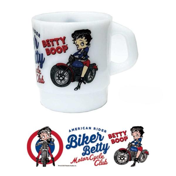 MILKY STACKING MUG 【BETTY BOOP】(WH)/ ミルキースタッキング マグ...
