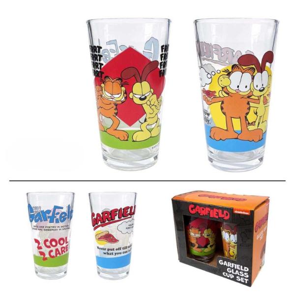 【キャラクター ペアグラスカップ】GARFIELD / ガーフィールド キッチン コップ タンブラー...