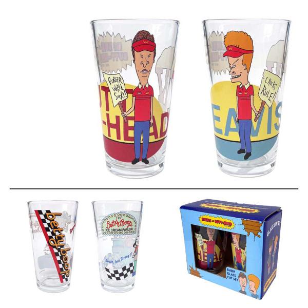 【キャラクター ペアグラスカップ】BEAVIS  &amp; BUTT-HEAD / ビーバス&amp;バットヘッド...
