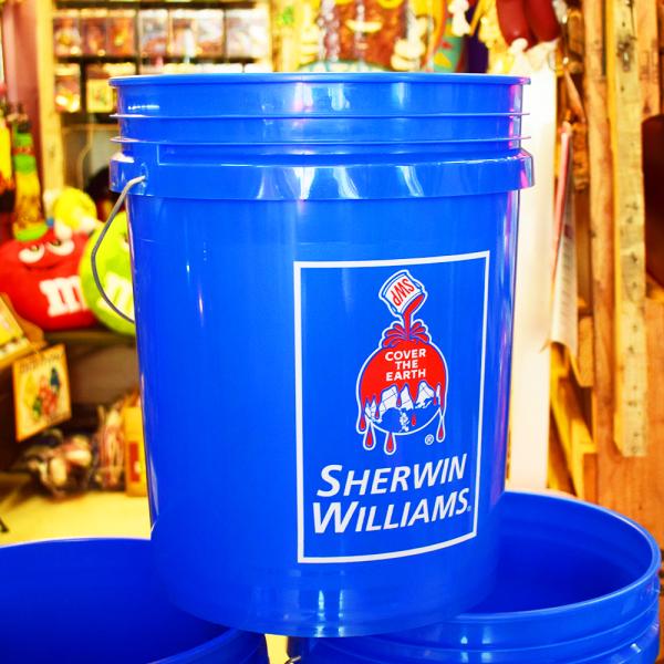 SHERWIN WILLIAMS 5ガロン(20L) バケツ / シャーウィン アドバタイジング ガ...