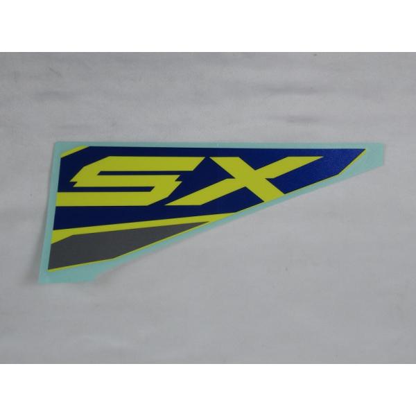 SUZUKI 純正 インド仕様V-strom250SX 左ガーニッシュステッカー SX[イエロー] ...
