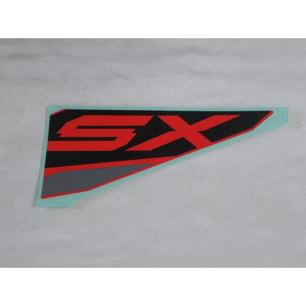 SUZUKI 純正 インド仕様V-strom250SX 左ガーニッシュステッカー SX[オレンジ] ...