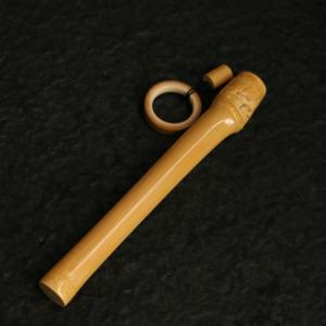 名家李小双純の手作業浅浮彫ソリッド老玉竹手提げ...の詳細画像5