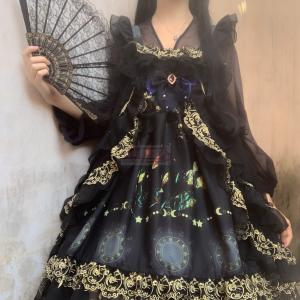 霧雨樊花オリジナルロリータロリータ胸磨きjsk異域精霊二