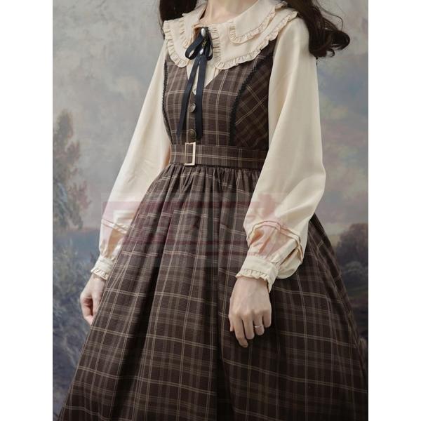 カスタマイズ【Forest Song】グリナの詩JSK現品優雅な日常大Vネック正常ウエストlolit...