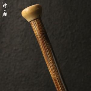 天然数十年の金糸竹手棒杖竹杖禅棒遊び竹武術棒作り