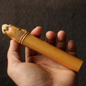 の逸品名家李攀純の手作り立体透かし彫り円形彫刻...の詳細画像5