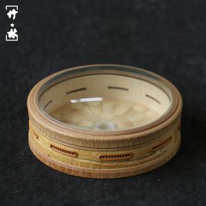 上海の名家小譚作り精工海派象嵌竹根老玉竹大万体金鐘竹蛉箱
