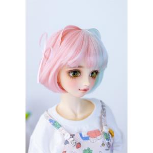 【カルカ星】bjd 3分4分造形毛猫耳かつら高温糸製品髪xzy