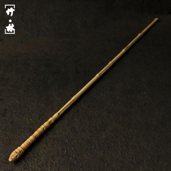 作り天然釘竹根老羅漢竹教鞭多節異形密節竹節棒部品