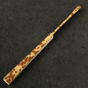 戴雲霞作り精工製烏木芯老雲妃竹折扇骨扇子