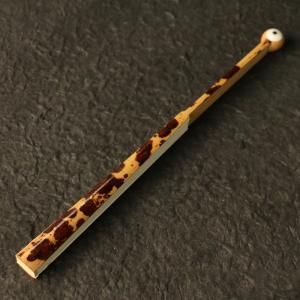 浙江省の職人、戴雲霞純さんが手作りで精工した老越湘妃竹文玩扇子骨扇子