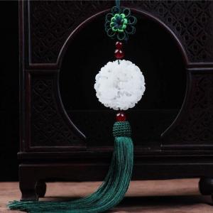 中華風天然玉ペンダント 蓮花 : 中国貿易公司ctcオンラインショップ