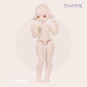 TinyFox特六裸ワ公式正規版bjd人形機械関節6分素体MJD 6分2次元人形