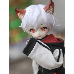 DollZoneミユBJD人形6分男二次元狐の耳かわいいDZオフィシャル正規版