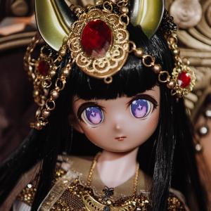 現品リンドール戒の人形顔スフィンクス猫4点BJD女人形日焼SD公式