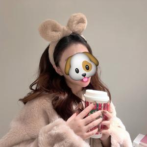 モコモコウサギ耳カチューシャ女洗顔カチューシャ...の詳細画像3