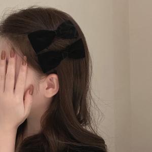 ナイスおすすめ~ベルベットリボンヘアアクセクリ...の詳細画像5