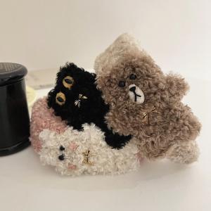 ラムの子グマウサギのカチューシャモコモコカチュ...の詳細画像2