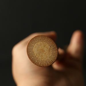 製精磨天然釘打ち老竹根玉竹杖文玩竹製杖の詳細画像4